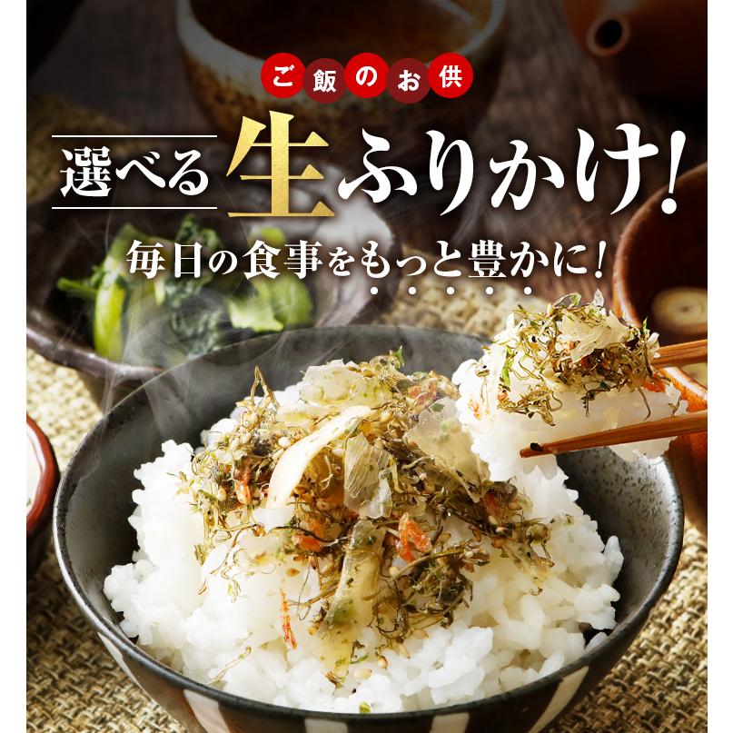 澤田食品 生ふりかけ 3袋 選べる ふりかけ 送料無料 いか昆布 梅