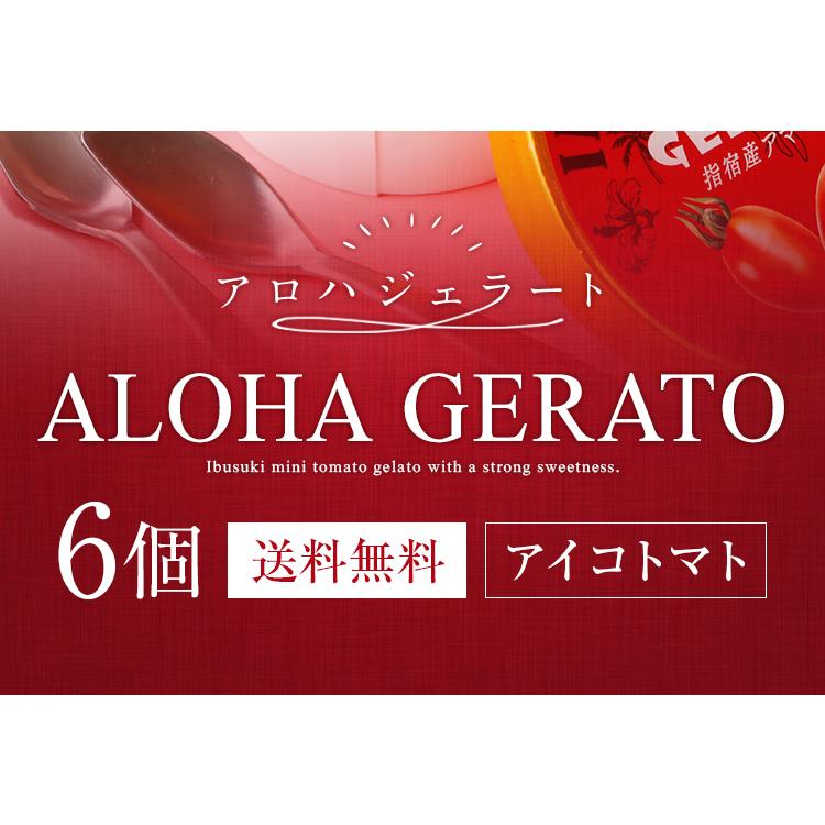 うまみ堂 ALOHAジェラート トマト 6個入 ギフト アイスクリーム