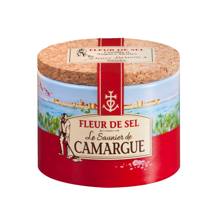 カマルグ フルール・ド・セル 125g(紙筒、コルク蓋) ※塩に賞味期限はご