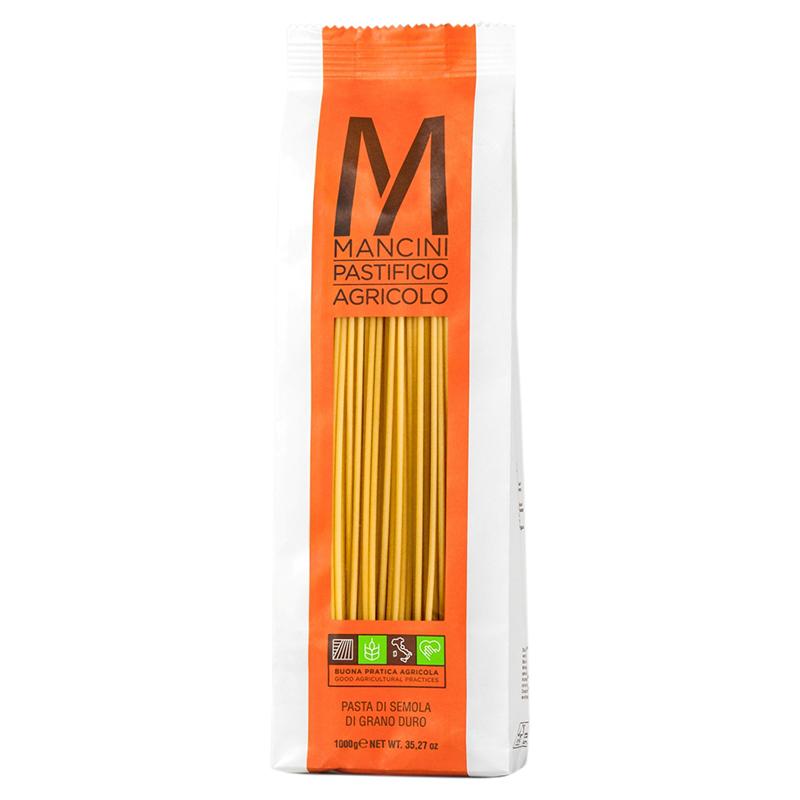 パスタマンチーニ  スパゲッティーニ (太さ約1.8mm) 1000g(1kg) 【賞味期限6ヶ月以上】※ご自宅用｜umano