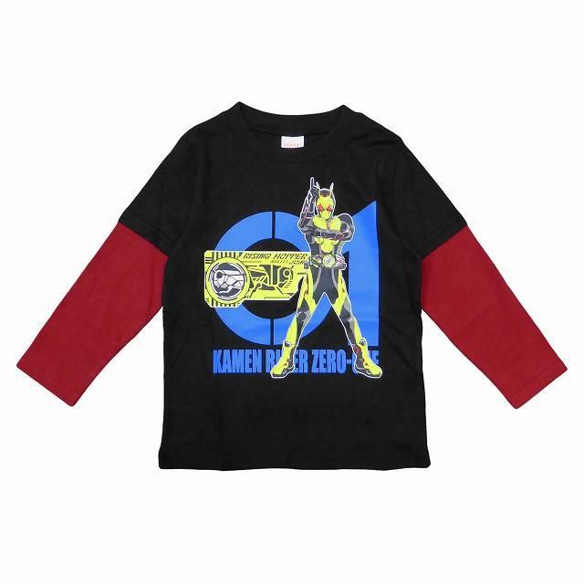長袖tシャツ 仮面ライダーゼロワン 男の子 キッズ フェイクレイヤード ライジングホッパー ブラック ブルー 100 110 1 送料無料 J K Eq9154 1 Mst 馬一商店 通販 Yahoo ショッピング