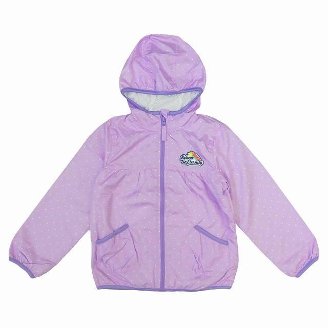 ウィンドブレーカー 女の子 キッズ 裏メッシュ ジャンパー フード付 ポケッタブル ジャケット パープル 110 1 130 送料無料 セール Tim 2 Mst 馬一商店 通販 Yahoo ショッピング