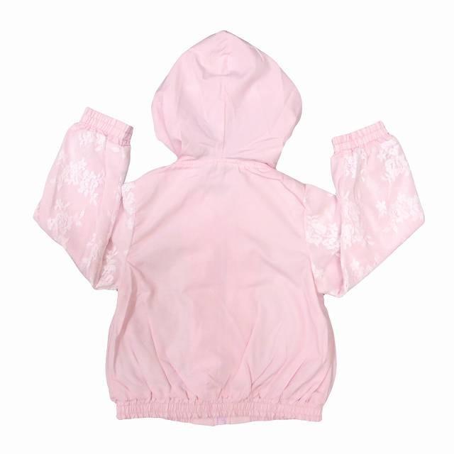 ウィンドブレーカー 女の子 キッズ 裏メッシュ ジャンパー フード付 袖レース ジャケット ピンク 110 120 130 送料無料 Tim 91003 0 Mst 馬一商店 通販 Yahoo ショッピング