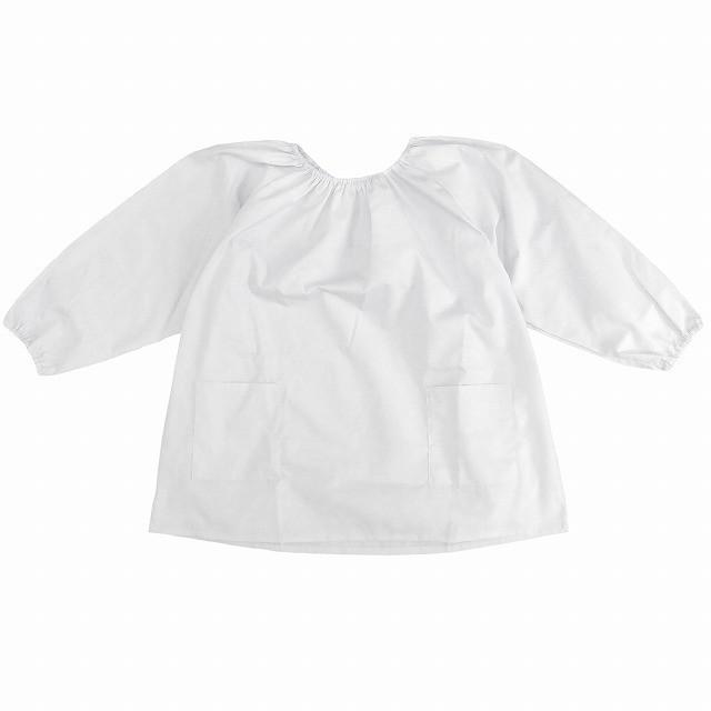 スモック 子供用 無地 男女兼用 エプロン 給食 幼稚園 保育園 小学校 キッズ 男の子 女の子 ホワイト ピンク サックス 110 1 130 140 送料無料 Tim Od 5112 2 00 Par 馬一商店 通販 Yahoo ショッピング