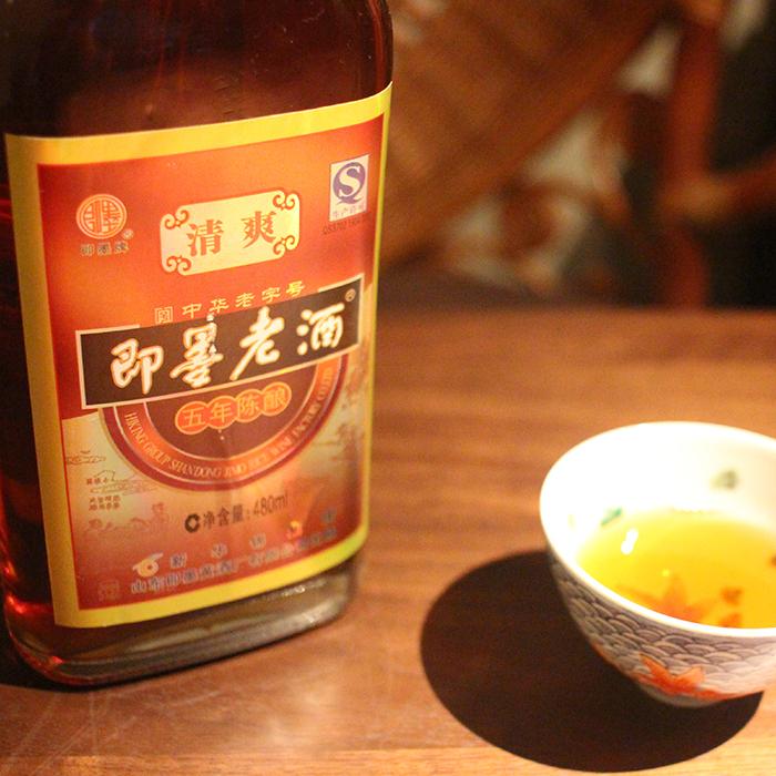 紹興酒 即墨老酒 ジーモー 5年清爽型 480ml 11.5度 老酒 黄酒 中華