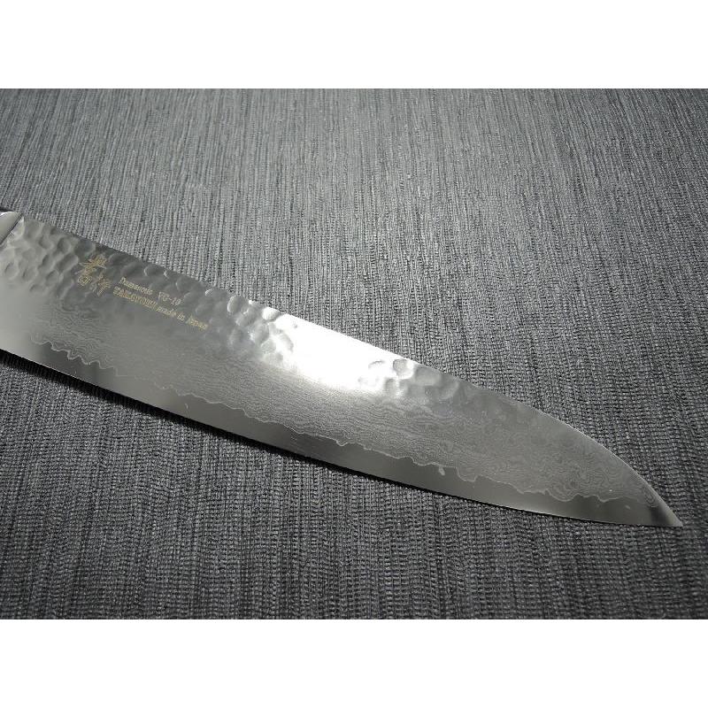 堺孝行 槌目ダマスカス VG10割込み 33層 牛刀240mm(9.44inch)07396 