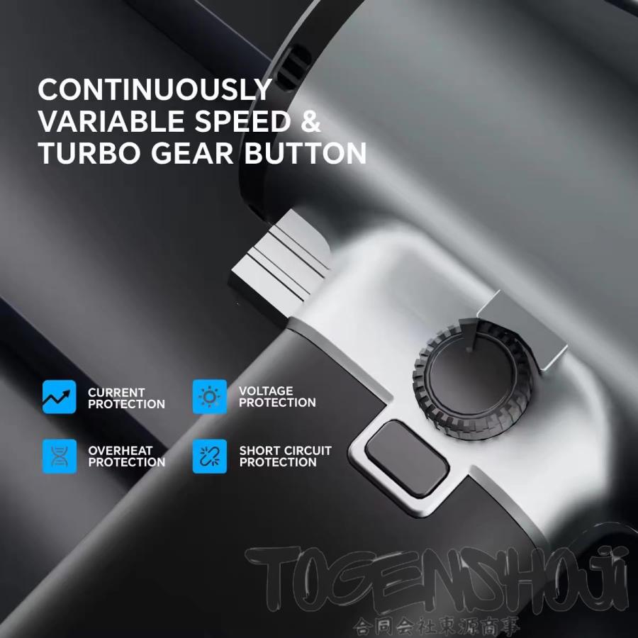 2026新登場 暴風ターボブロワー 超強力64mmジェットファン コードレス