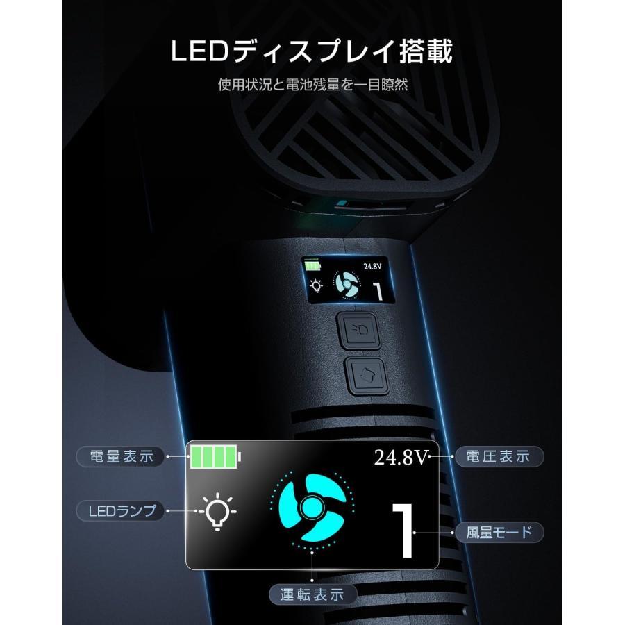 2026新登場 ブロワー 洗車【165m/s超強力風速・24000mAh バッテリー】 エアダスター 暴風モード 2000g超強推力 4段階風量調節 電動エアダスター LEDライト付き |  | 05