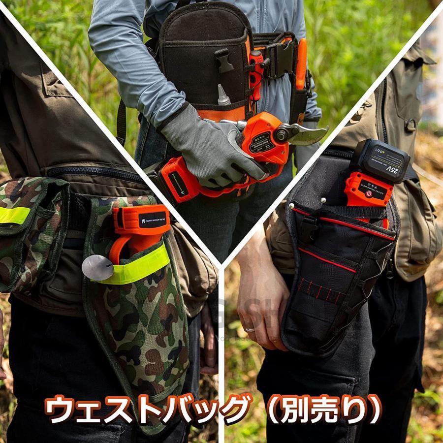 2025最新】充電式剪定ばさみ 25Vコードレス、電動剪定バサミ