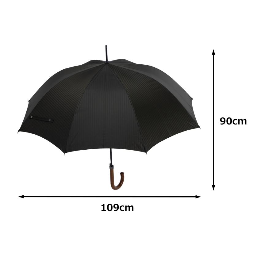 日本製傘 GRACITO グラシト グラス骨使用 無地感覚で持てる