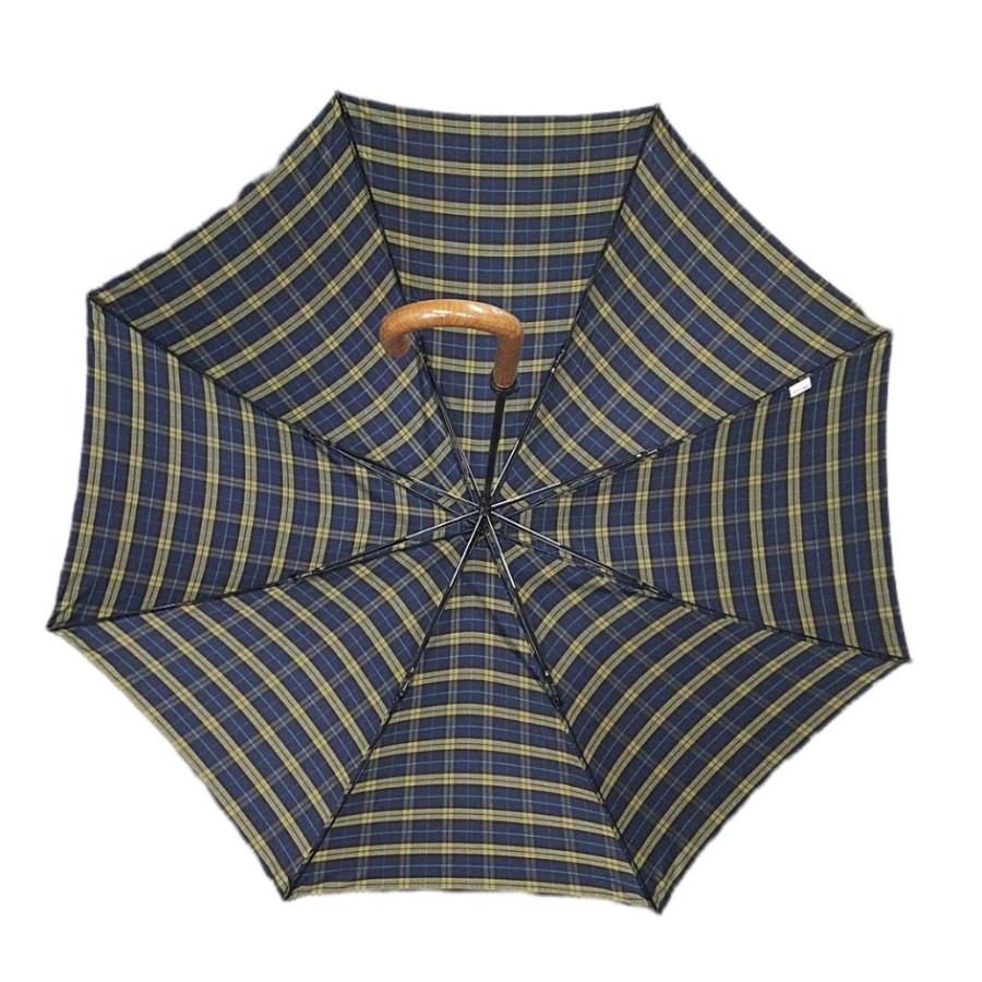 日本製傘　GRACITO　グラシト　グラス骨使用　先染　タータンチェック柄　メンズ　ジャンプ長傘　13504 |  | 12