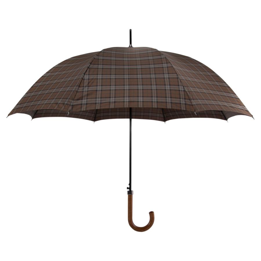 日本製傘　GRACITO　グラシト　グラス骨使用　先染　タータンチェック柄　メンズ　ジャンプ長傘　13504 |  | 04