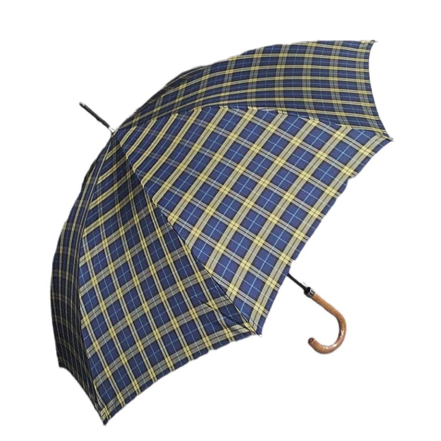 日本製傘　GRACITO　グラシト　グラス骨使用　先染　タータンチェック柄　メンズ　ジャンプ長傘　13504 |  | 10