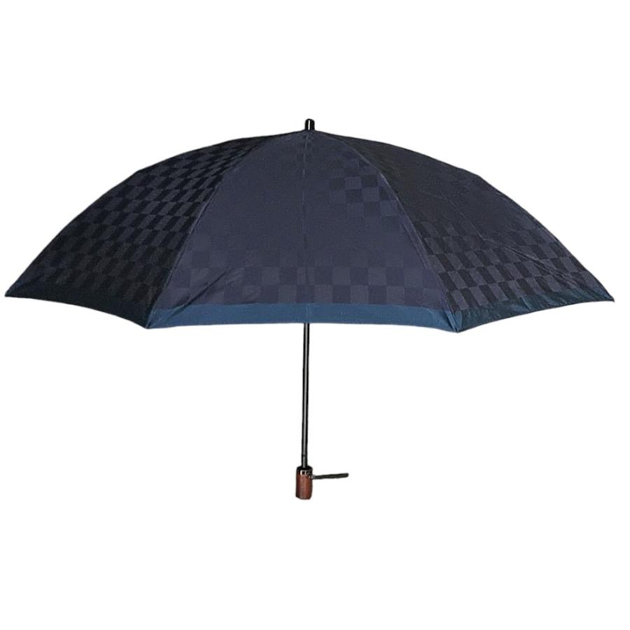 日本製傘 GRACITO グラシト メンズ傘 紳士傘 2段折りたたみ傘 60cm グラスファイバー骨 甲州織先染 市松柄 上品 軽量 おしゃれ 高級感 通勤 旅行 父の日 ギフト |  | 06
