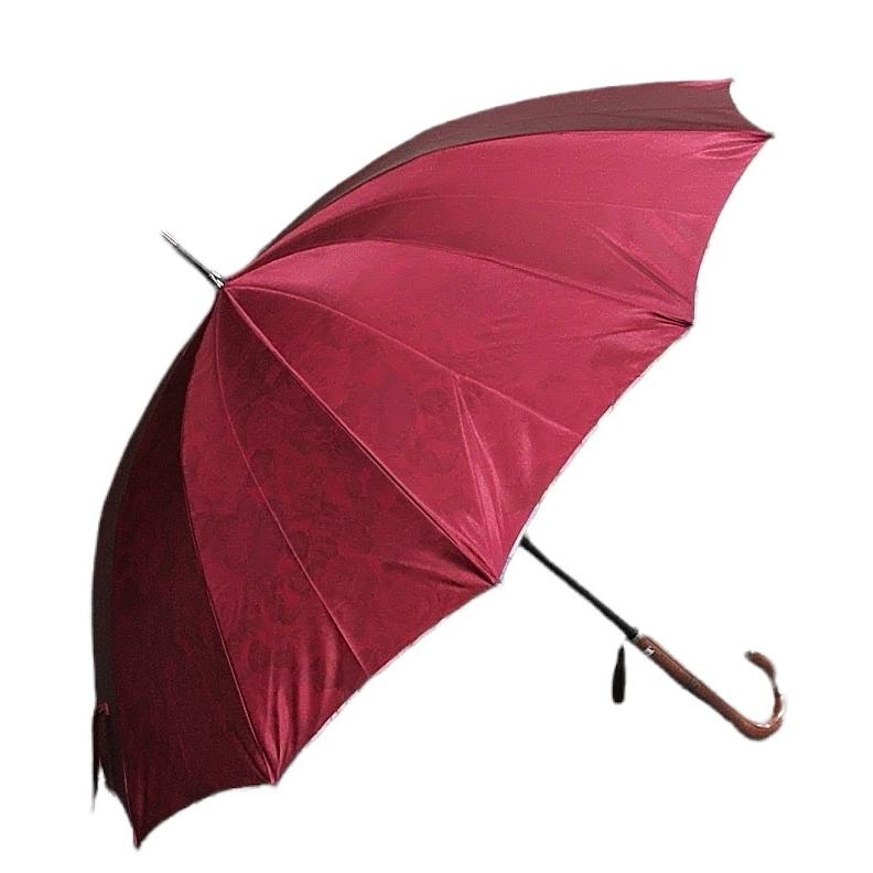 晴雨兼用傘 日本製 GRACITO グラシト レディース傘 長傘 55cm 軽量 カーボン骨 12本骨 UVカット サテン 裏花転写プリント バラ柄 上品 おしゃれ 母の日 ギフト |  | 06