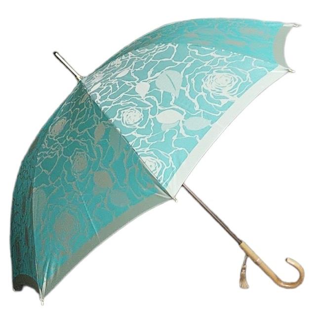 晴雨兼用傘 日本製 GRACITO グラシト レディース傘 手開き長傘 60cm 甲州織先染 バラ柄 軽量 カーボン骨 上品 おしゃれ 母の日 ギフト |  | 03