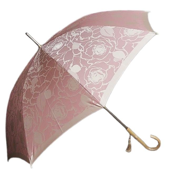 晴雨兼用傘 日本製 GRACITO グラシト レディース傘 手開き長傘 60cm 甲州織先染 バラ柄 軽量 カーボン骨 上品 おしゃれ 母の日 ギフト |  | 05