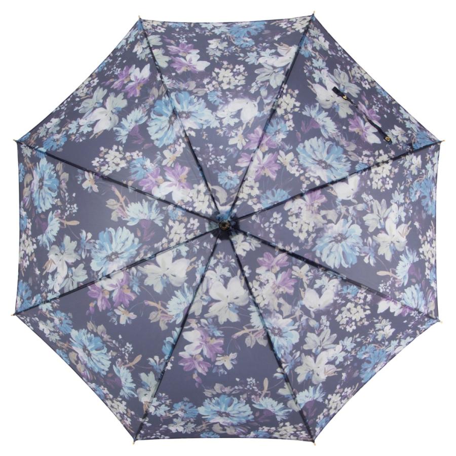 晴雨兼用傘 日本製 GRACITO グラシト レディース傘 ショート長傘 55cm オーガンジー ペイントマーガレット柄 軽量 カーボン骨 上品 おしゃれ 母の日 ギフト |  | 02