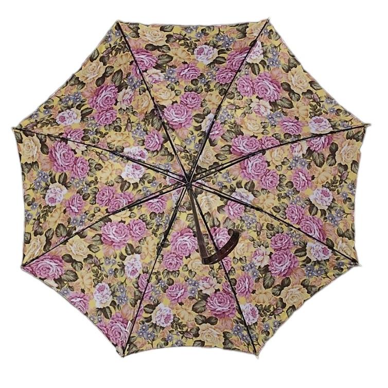 晴雨兼用傘 日本製 GRACITO グラシト レディース傘 ジャンプ傘 58cm 軽量 グラスファイバー骨 UVカット サテン 裏花転写プリント バラ柄 上品  母の日 ギフト |  | 15