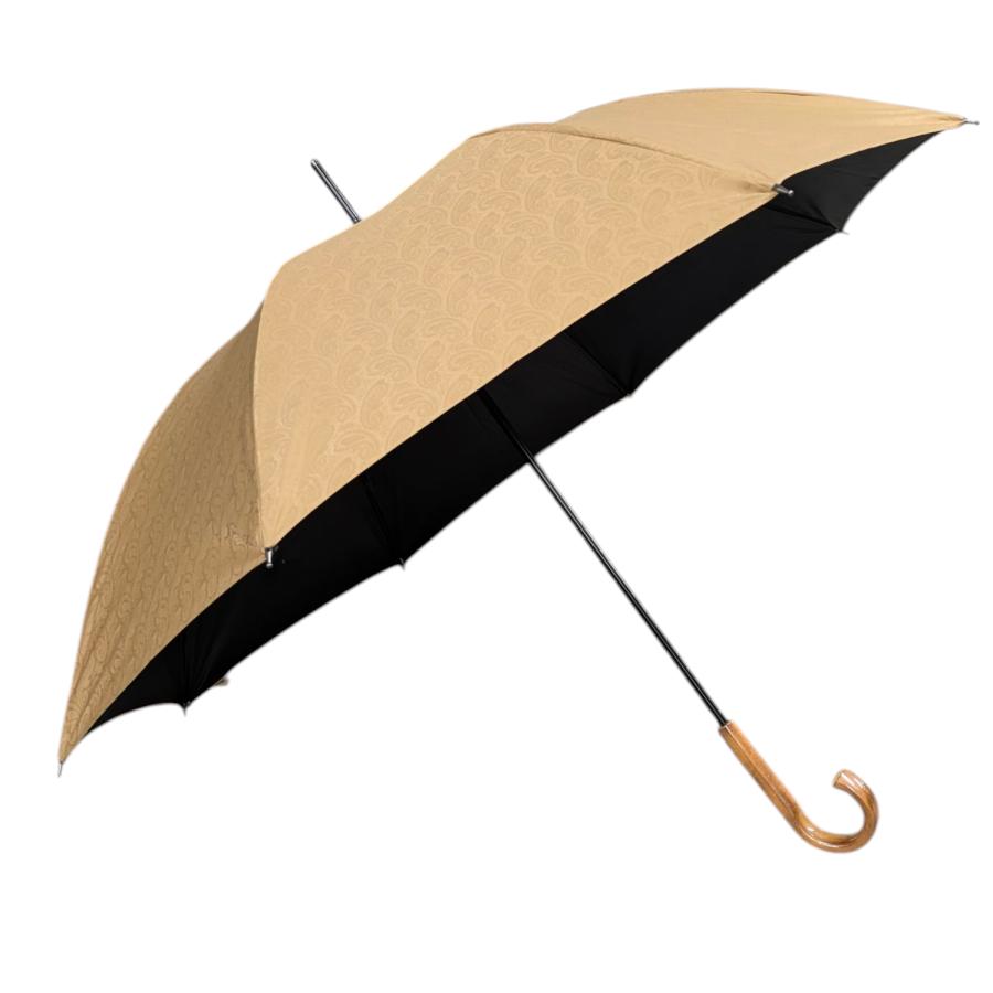 晴雨兼用傘 日本製 GRACITO グラシト レディース傘 ジャンプ長傘 60cm 遮光 遮熱 甲州織ジャガード ペイズリー柄 軽量 グラスファイバー骨 上品 母の日 ギフト |  | 03