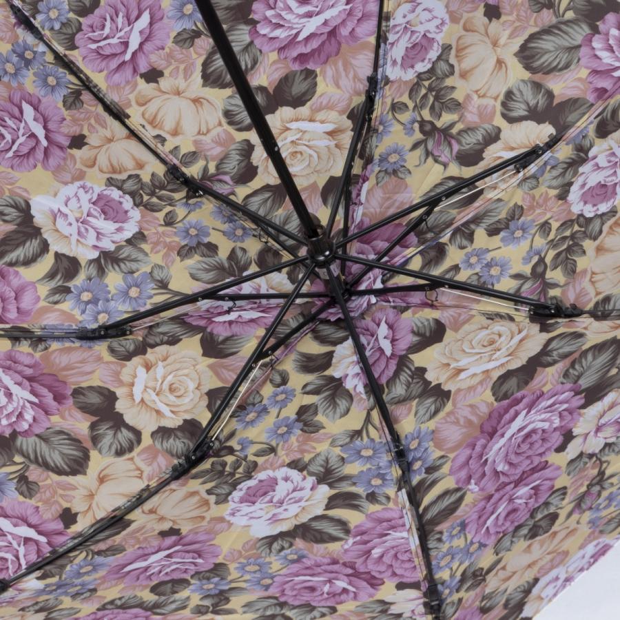 晴雨兼用傘 日本製 GRACITO グラシト レディース傘 ミニ 折りたたみ傘 軽量 カーボン骨 UVカット サテン 裏花転写プリント バラ柄 上品 おしゃれ 母の日 ギフト |  | 17