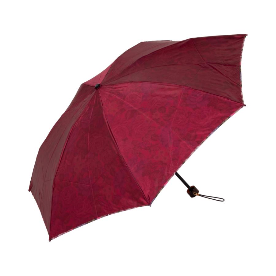 晴雨兼用傘 日本製 GRACITO グラシト レディース傘 ミニ 折りたたみ傘 軽量 カーボン骨 UVカット サテン 裏花転写プリント バラ柄 上品 おしゃれ 母の日 ギフト |  | 06