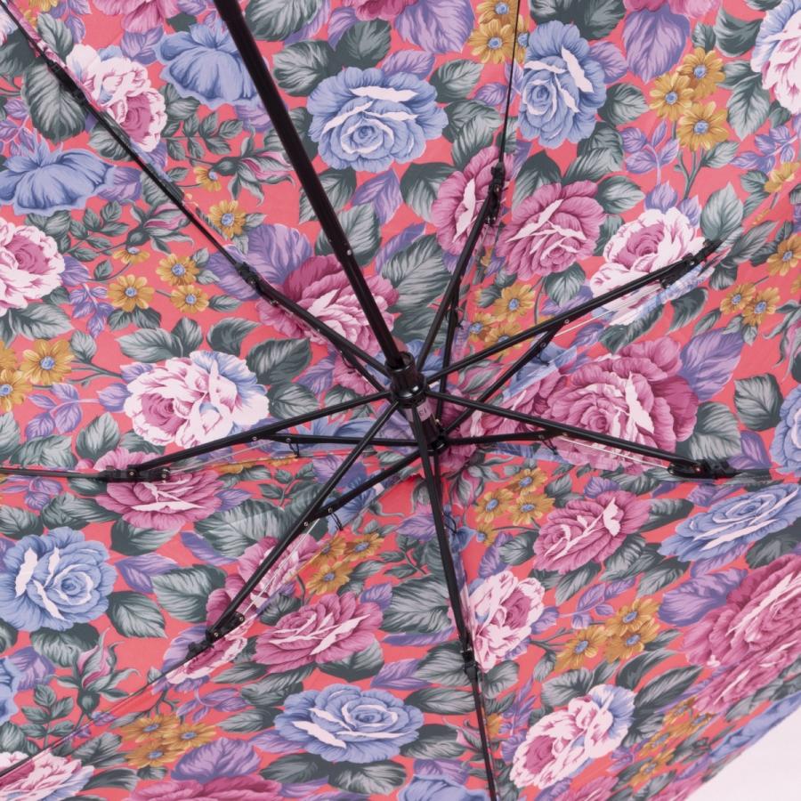 晴雨兼用傘 日本製 GRACITO グラシト レディース傘 ミニ 折りたたみ傘 軽量 カーボン骨 UVカット サテン 裏花転写プリント バラ柄 上品 おしゃれ 母の日 ギフト |  | 20