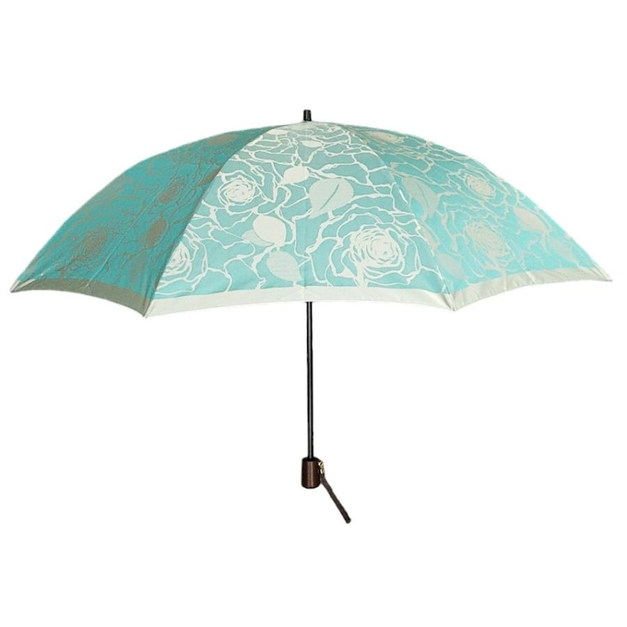 晴雨兼用傘 日本製 GRACITO グラシト レディース傘 折りたたみ傘 甲州織先染ジャガード バラ柄 軽量 グラスファイバー骨 上品 おしゃれ 母の日 ギフト |  | 13