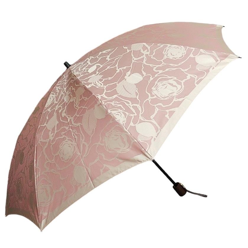 晴雨兼用傘 日本製 GRACITO グラシト レディース傘 折りたたみ傘 甲州織先染ジャガード バラ柄 軽量 グラスファイバー骨 上品 おしゃれ 母の日 ギフト |  | 05