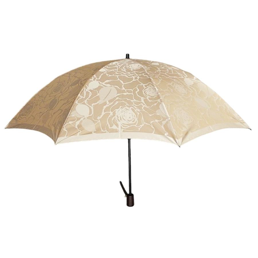 晴雨兼用傘 日本製 GRACITO グラシト レディース傘 折りたたみ傘 甲州織先染ジャガード バラ柄 軽量 グラスファイバー骨 上品 おしゃれ 母の日 ギフト |  | 06