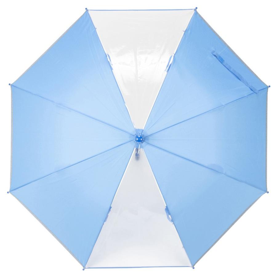 学童 子供 小学生傘 58cm 中学年 高学年 身長140cm 耐風 2駒 グラスファイバー 透明窓 ワンタッチジャンプ 暗闇で光る反射テープ 安心安全 通学 入学 新学期 |  | 09