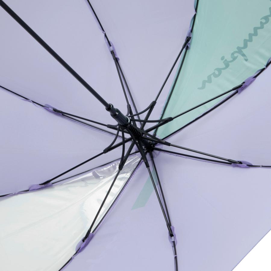 Champion チャンピオン 女児 学童傘 58cm 耐風 ジャンプ 1駒透明 反射材 通学 小学校中学年 高学年 入学祝い 卒園記念 | Champion | 11