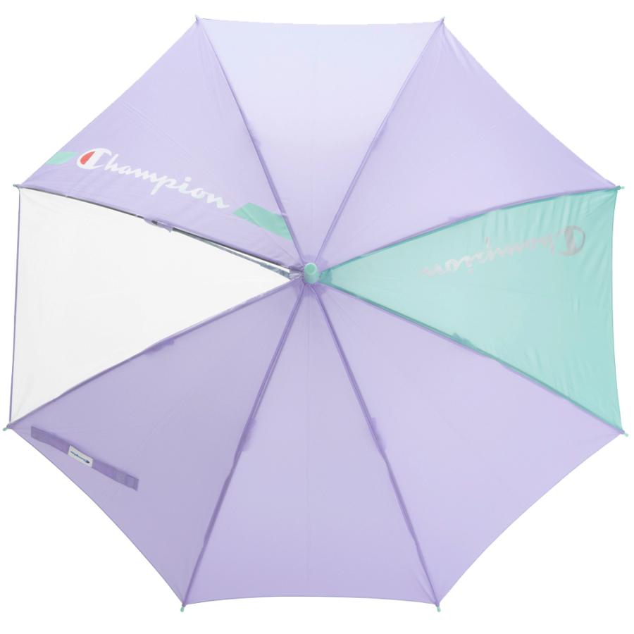Champion チャンピオン 女児 学童傘 58cm 耐風 ジャンプ 1駒透明 反射材 通学 小学校中学年 高学年 入学祝い 卒園記念 | Champion | 02