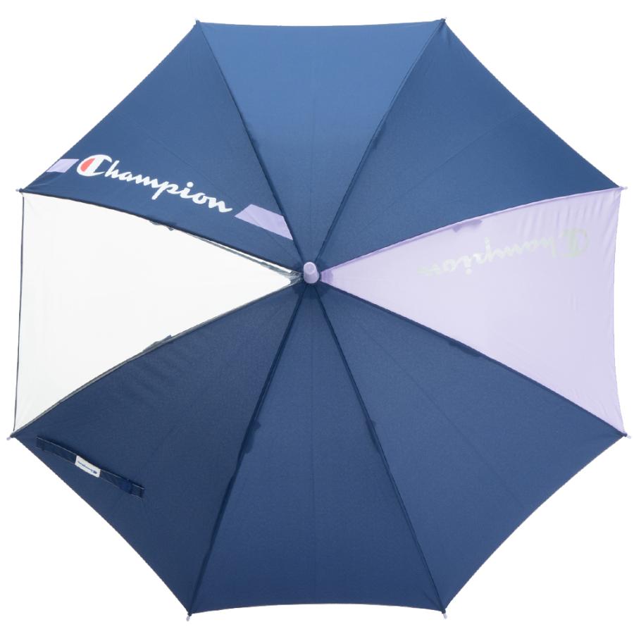 Champion チャンピオン 女児 学童傘 58cm 耐風 ジャンプ 1駒透明 反射材 通学 小学校中学年 高学年 入学祝い 卒園記念 | Champion | 03
