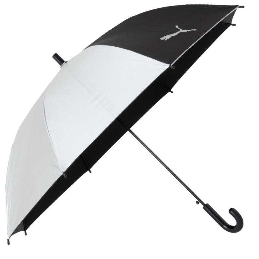 晴雨兼用傘 PUMA プーマ 子供 学童傘 58cm 小学校中学年 高学年 ワンタッチジャンプ  UVカット 遮光 遮熱 耐風 グラスファイバー骨 安心  通学 新学期 新入学 | PUMA | 10
