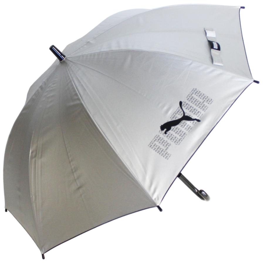 晴雨兼用傘 PUMA プーマ 子供 学童傘 58cm ジャンプ UVカット 遮光 遮熱 透明窓 軽量 反射材 グラスファイバー骨 ランドセルが濡れない 通学 新学期 | PUMA | 02