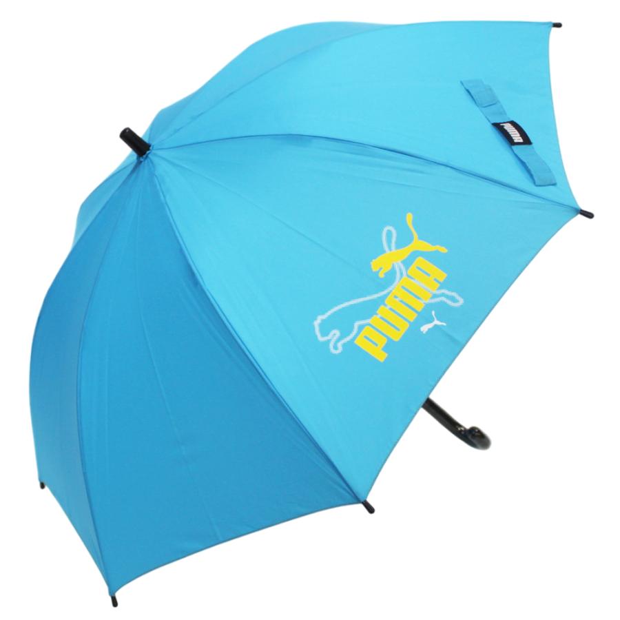 PUMA プーマ 子供 学童傘 58cm 無地 ワンタッチ ジャンプ 軽量 透明窓 反射材 グラスファイバー骨 ランドセルが濡れない 通学 新学期 入学祝い  遠足 校外学習 | PUMA | 03