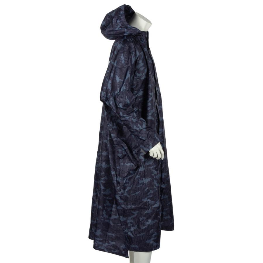 PUMA プーマ 男女兼用 レインポンチョ M〜L/L〜LL クラウド柄  リュック対応 フロントファスナー 反射テープ シームテープ 耐水圧3000mm 収納袋付 通学 通勤 | PUMA | 10