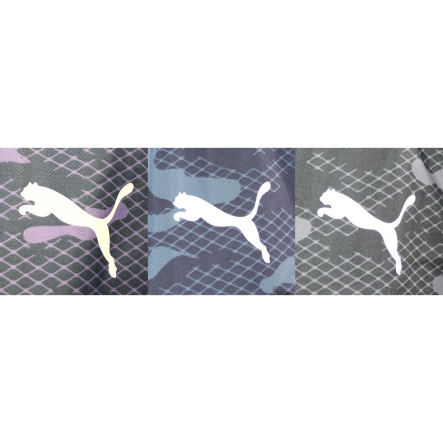 PUMA プーマ 男女兼用 レインポンチョ M〜L/L〜LL クラウド柄  リュック対応 フロントファスナー 反射テープ シームテープ 耐水圧3000mm 収納袋付 通学 通勤 | PUMA | 16