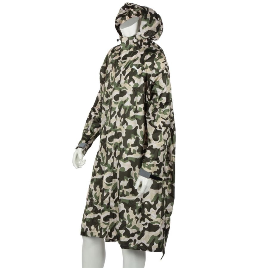 PUMA プーマ レインポンチョ メンズ レディース 男女兼用 迷彩柄 M〜L／L〜LL 通学 通勤 梅雨 豪雨 台風 アウトドア | PUMA | 05