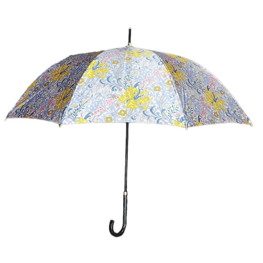 晴雨兼用傘 日本製 V&A（ヴィクトリア＆アルバート博物館） レディースジャンプ傘 60cm ゴールデンリリー柄 サテン生地 耐風強化骨 UV加工 母の日ギフト |  | 17