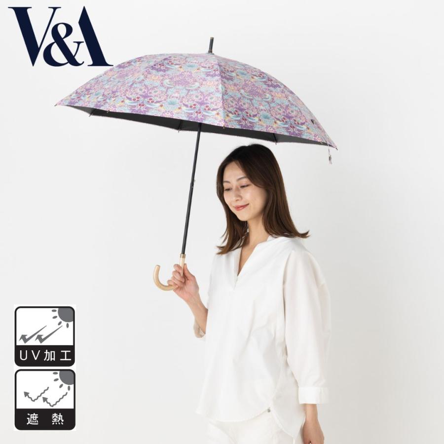 VA54010 V＆A いちご泥棒 ウィリアム・モリス 一級遮光 遮熱効果