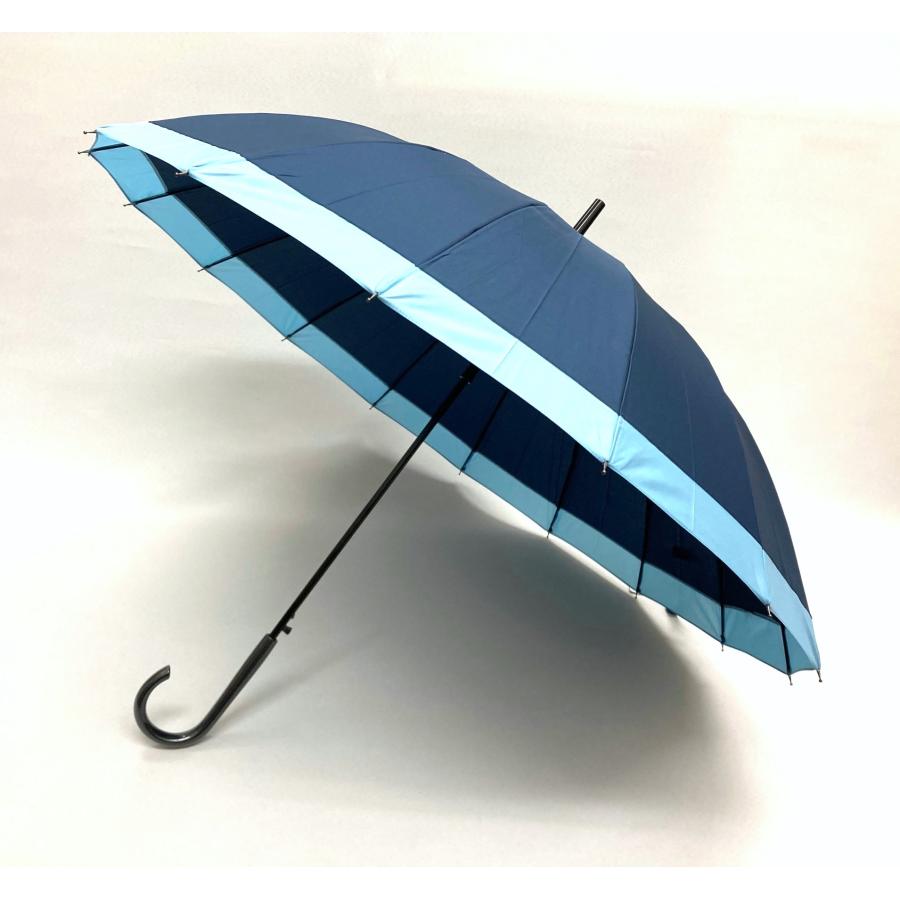 540BYNB　16本骨傘 お洒落　数量限定23本セット　男女使える定番サイズ 16本骨グラスファイバー和傘 まとめて安い |  | 03