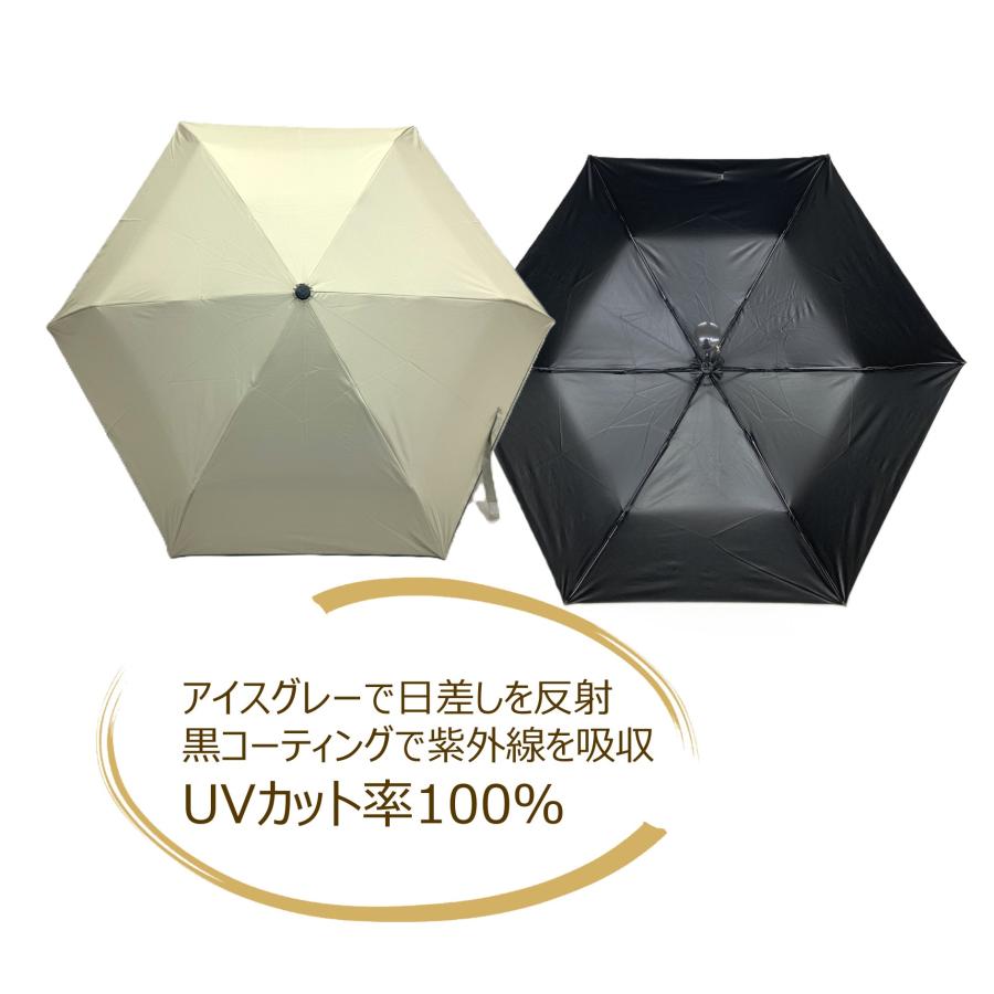 ２点以上購入で２点目より半額　晴雨兼用傘　黒コーティング　UVカット率100％　白日傘　折りたたみ　レディース　メンズ |  | 09