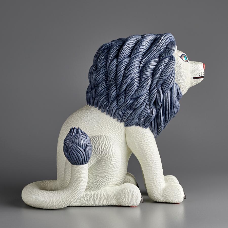 三沢厚彦 ANIMALS ライオン グレー ソフトビニール完成品 : 梅田 蔦屋