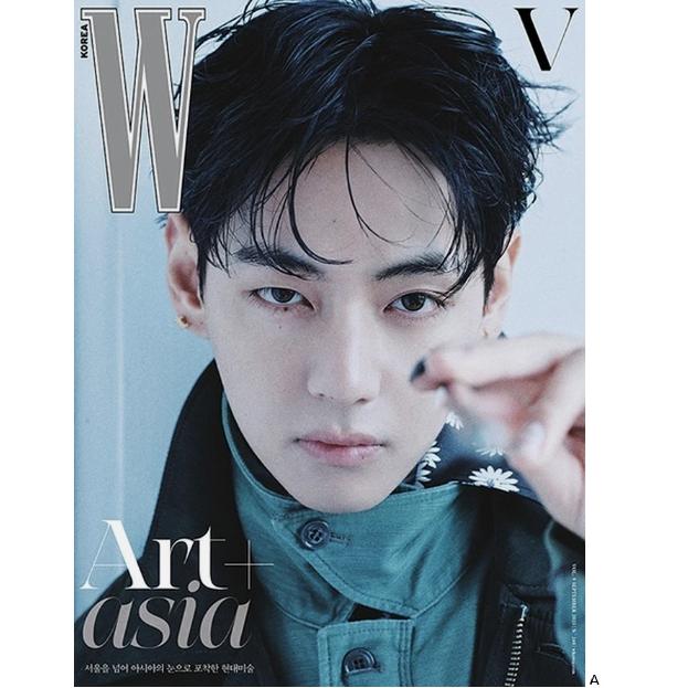KPOP BTS 雑誌 単品】W KOREA MAGAZINE 2025 VOL.9 BTS V COVER A~F Ver : 梅田 蔦屋