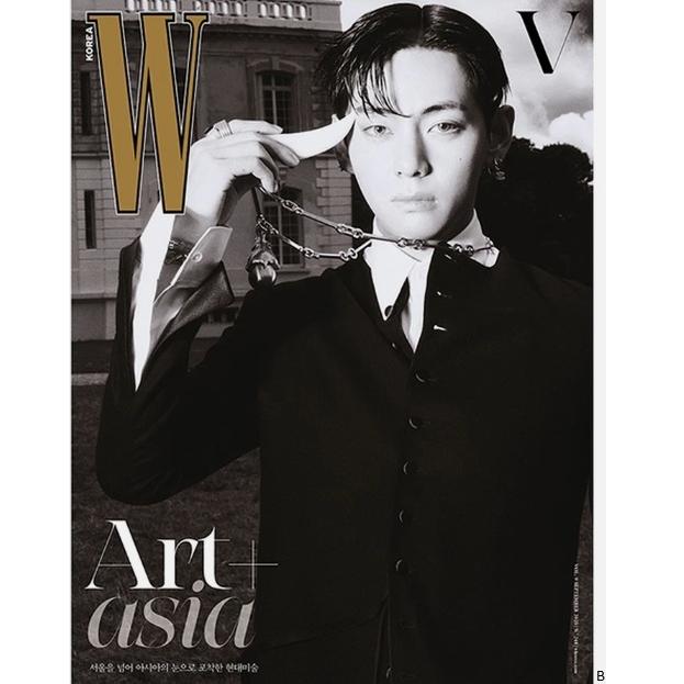 単品】W KOREA MAGAZINE 2025 VOL.9 BTS V COVER A~F Ver : 梅田 蔦屋