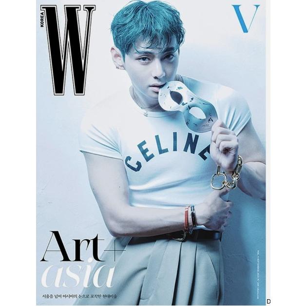 BTS V 表紙　W KOREA 2025/9 単品】W KOREA MAGAZINE 2025 VOL.9 BTS V COVER A~F Ver : 梅田 蔦屋