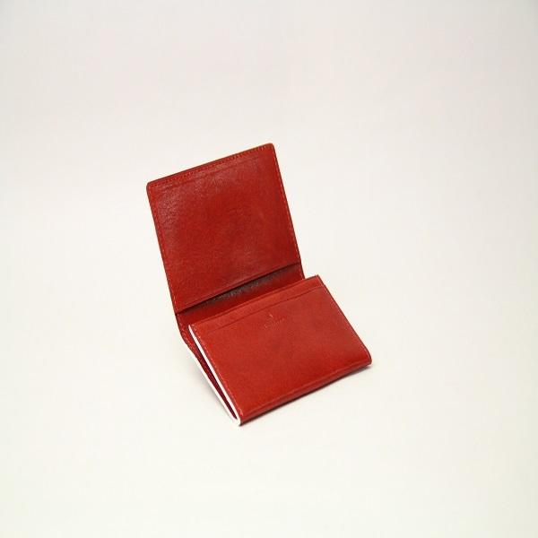 ASHFORD アシュフォード イシュー 名刺入れ レッド : 梅田 蔦屋書店