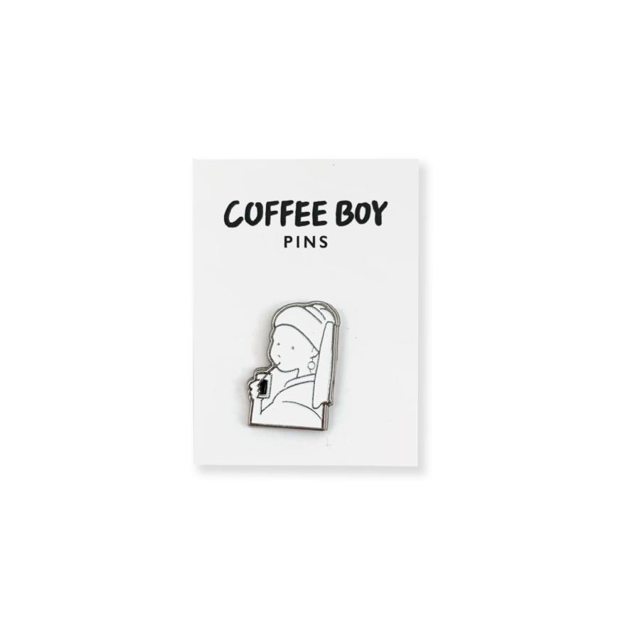 2026】COFFEE BOY ピンバッジ パールガール : 梅田 蔦屋書店 ヤフー店